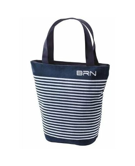 Sunbag Borsa Blu Con Righe Bianche