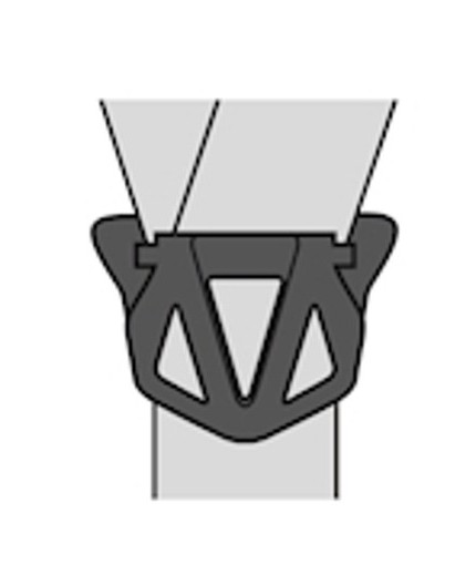 Regolatore Cinchiolo Trasparente Rosso