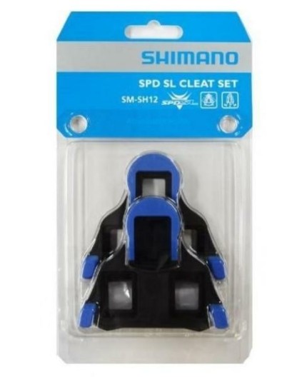 Tacchette Pedali Spd-sl Sh12 Blu 2 Gradi