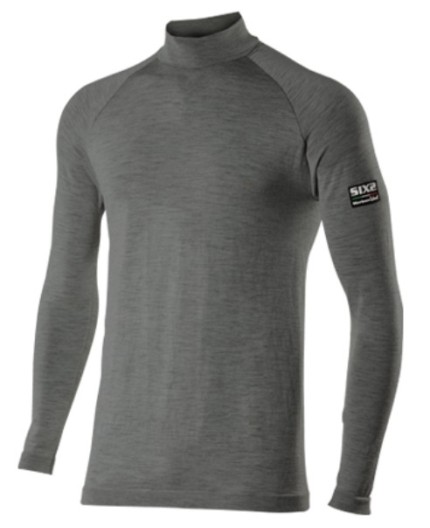 Lupetto Manica Lunga Carbon Merinos Sixs
