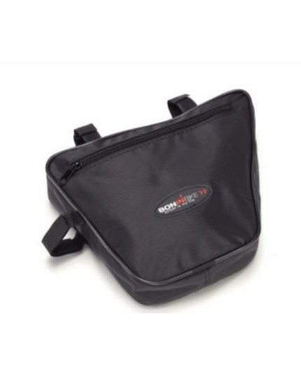 Borsetta Al Telaio Bonin Nera Con Velcro