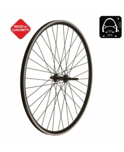 Ruota 27,5" Mtb Nera Anteriore
