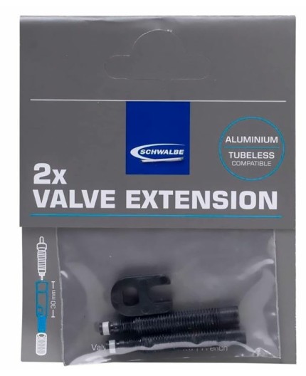 Valvole Estensione Presta Alu Schwalbe